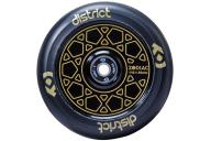 District zodiac kółko do hulajnogi wyczynowej 110mm złote / czarne