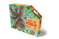 madd capp,  puzzle konturowe i am lil' - koala 100 elem.
