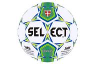piłka nożna select samba 5 biało-zielona ims b-gr